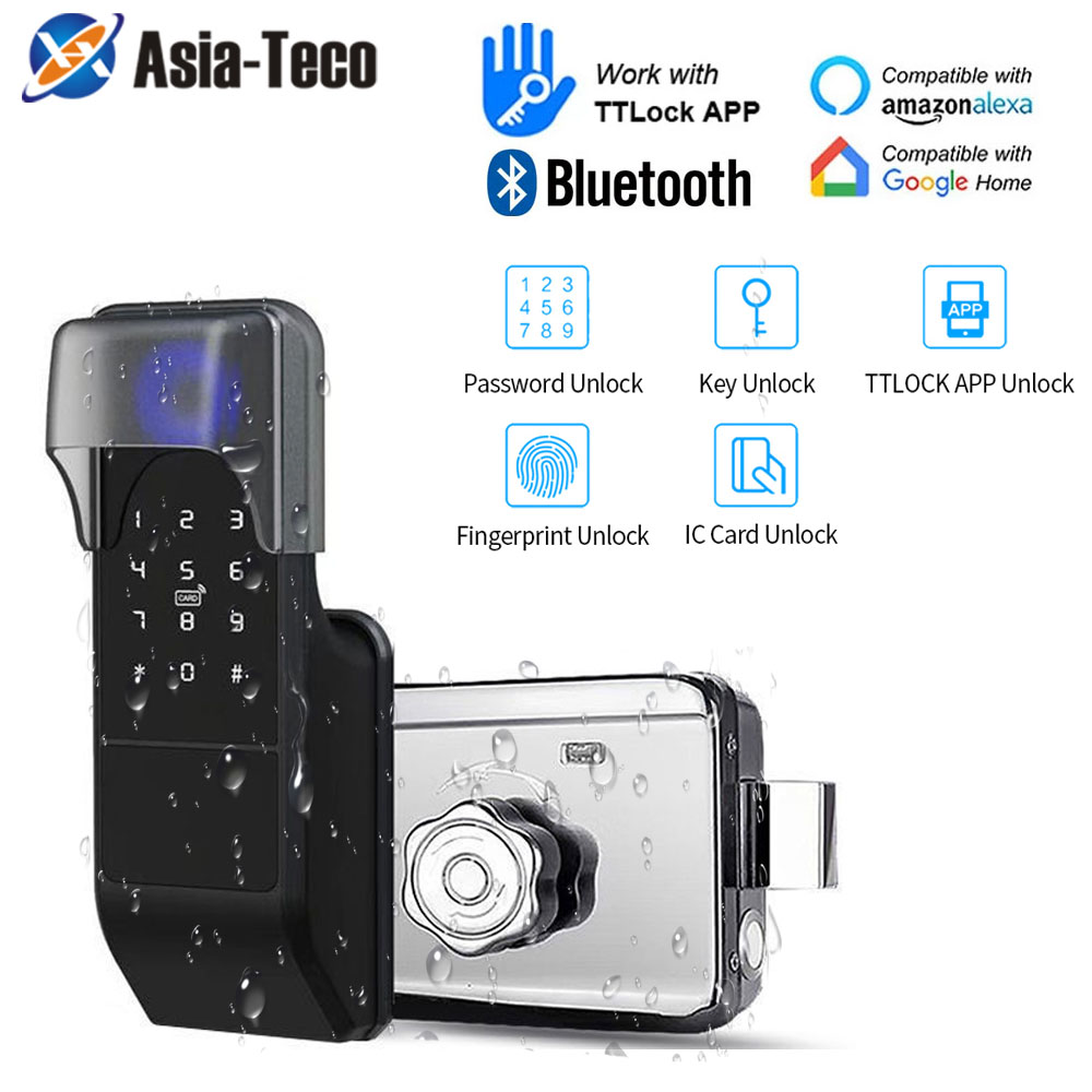 Smart Garden Door Lock - Fechadura inteligente para porta com impressão