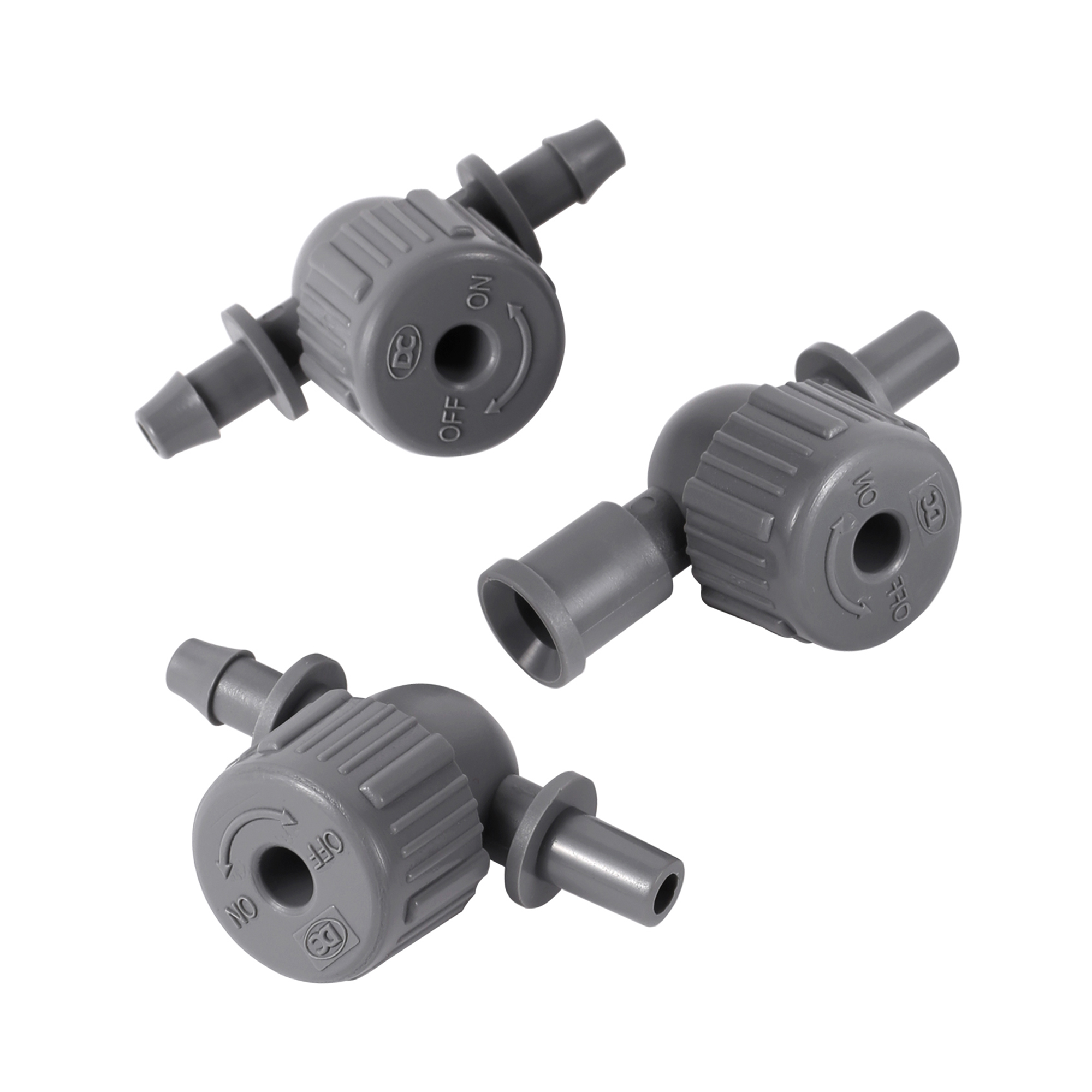 Smart Garden Hose Valve - Inline Farpado Ball Valve, Válvula ajustável,