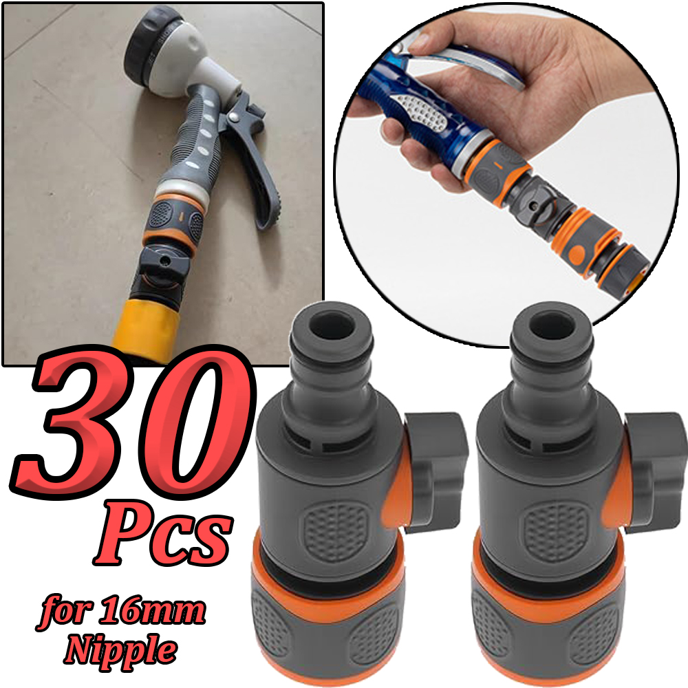 1-30 pces conector rápido da m - Smart Garden Hose Valve avaliação e preço