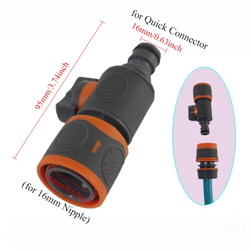 1-30 pces conector rápido da m - Smart Garden Hose Valve avaliação e preço