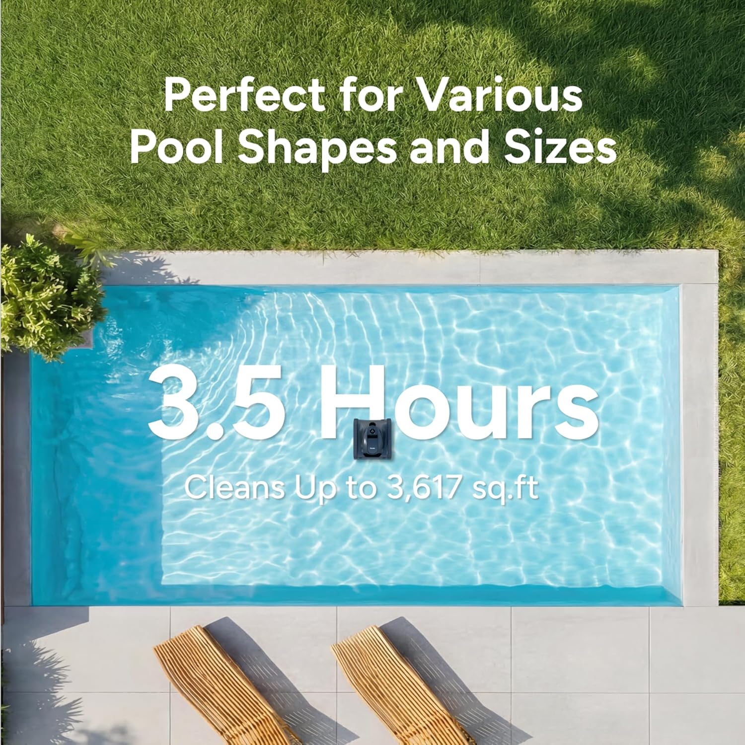 Robô Limpador de Piscina Série - Smart Garden avaliação e preço