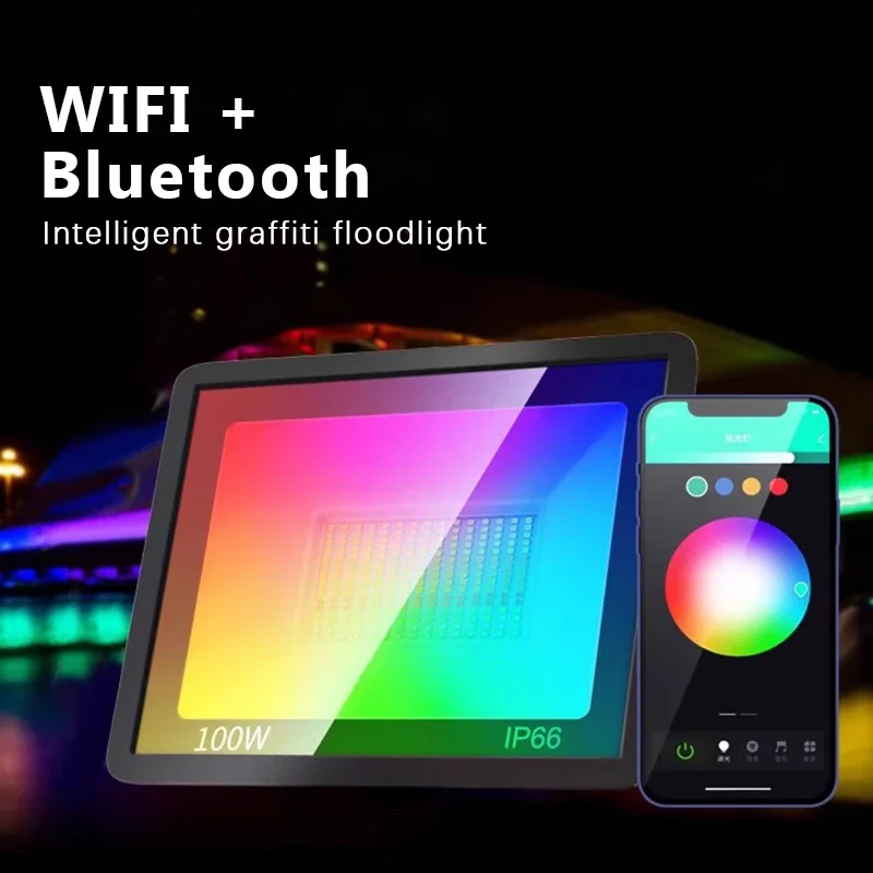 Refletor RGB TUYA com Controle - Smart Garden Drawing avaliação e preço