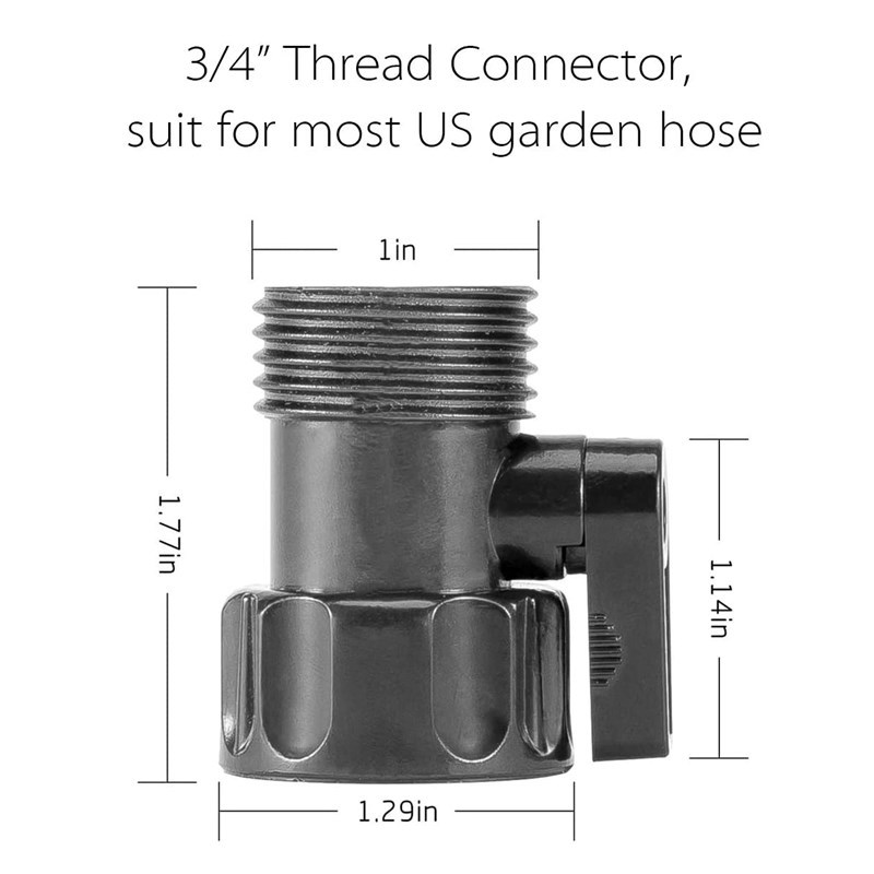 Válvula de desligamento de man - Smart Garden Hose Valve avaliação e preço