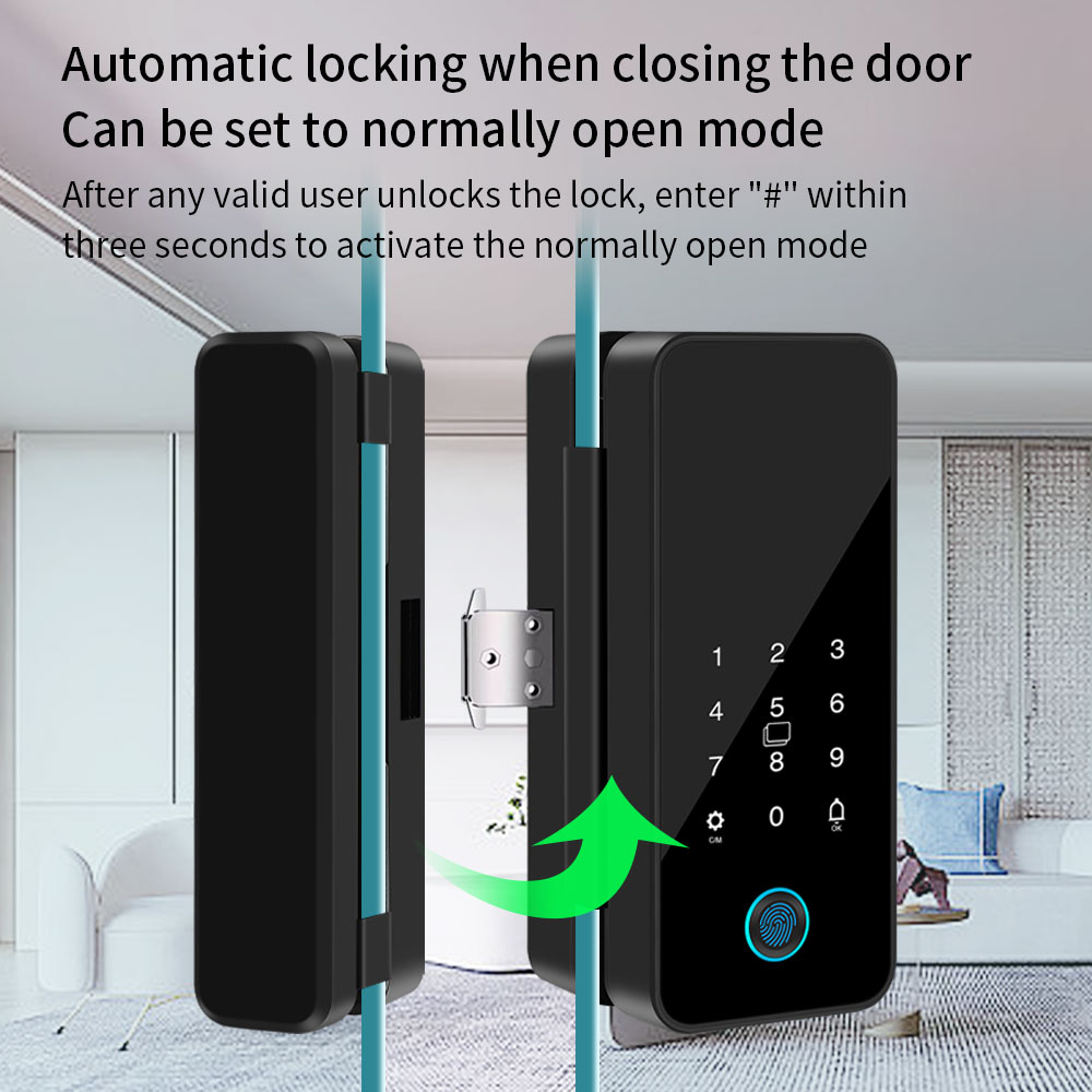 Tuya vida inteligente bluetoot - Smart Garden Door Lock avaliação e preço