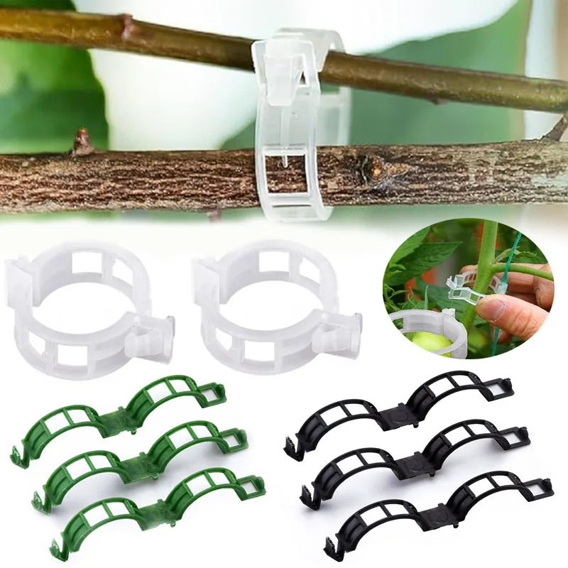 100 pçs clipes de fixação de p - Smart Garden Hub avaliação e preço