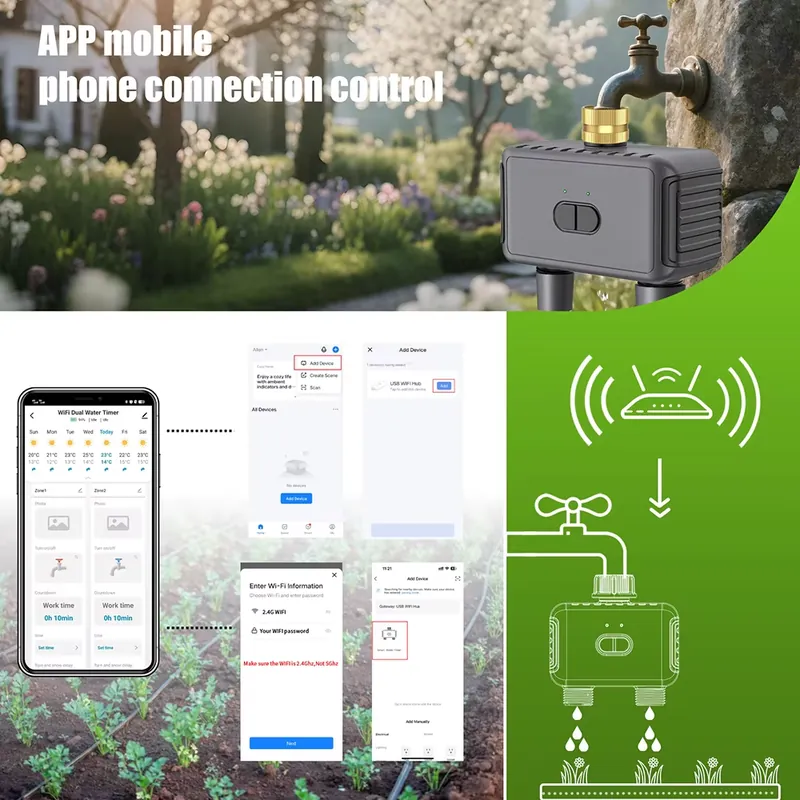 WAP01 Temporizador de Água Int - Smart Garden avaliação e preço
